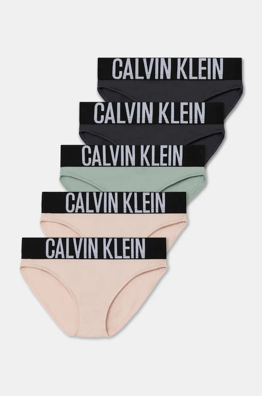 Calvin Klein Underwear figi dziecięce 5-pack 5-pack różowy G80G800709.9BYH