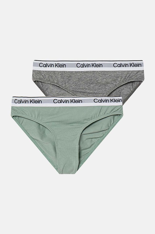 Dětské kalhotky Calvin Klein Underwear 2-pack 2-pack zelená G80G800711.9BYH