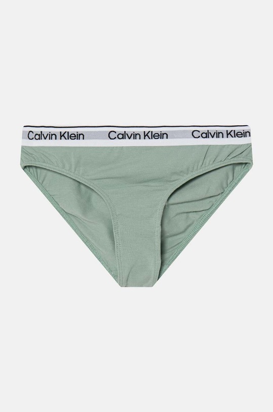 Dětské kalhotky Calvin Klein Underwear 2-pack G80G800711.9BYH zelená AW24