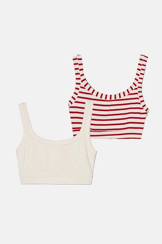 United Colors of Benetton sutien fete 2-pack moale rosu 3K0A0R005.G.Seasonal