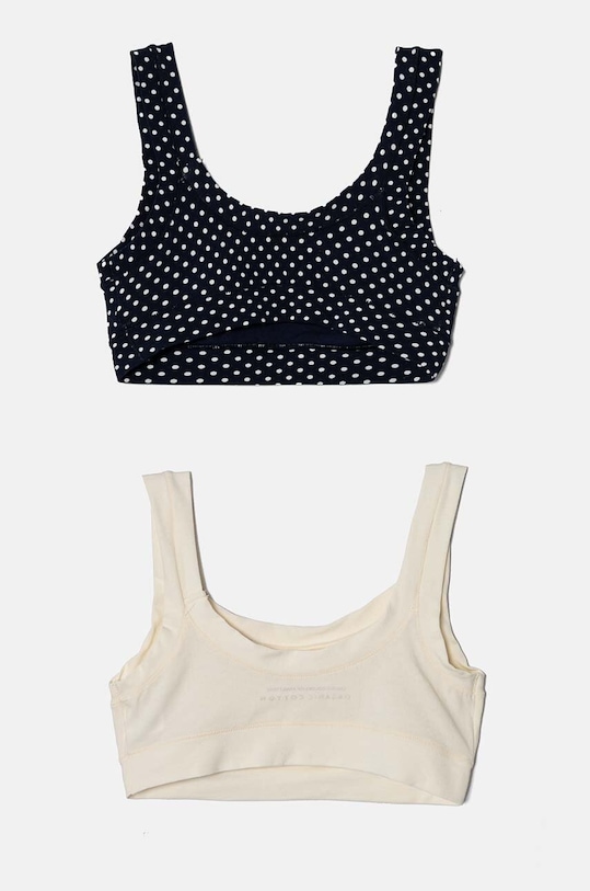 United Colors of Benetton reggiseno bambina pacco da 2 3K0A0R005.G.Seasonal blu navy AW24