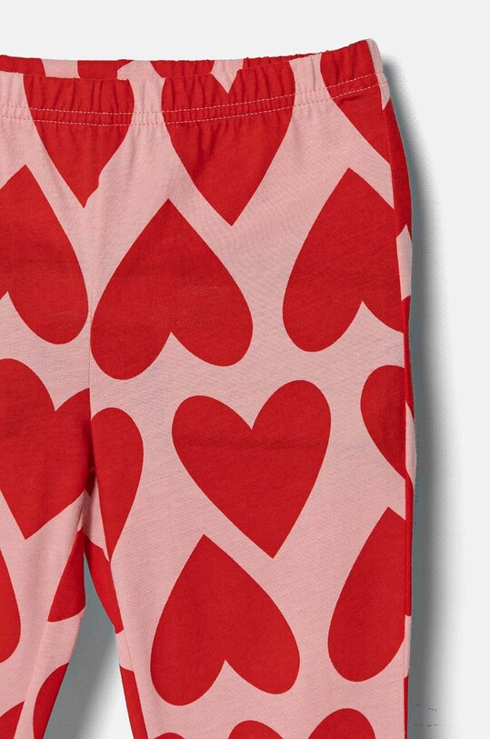 Dziewczynka United Colors of Benetton piżama bawełniana dziecięca 3VD00P06Z.G.Seasonal różowy