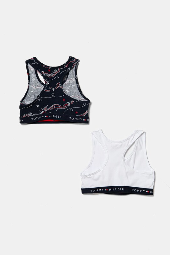 Tommy Hilfiger reggiseno bambina pacco da 2 UG0UG00749.9BYH blu navy AW24