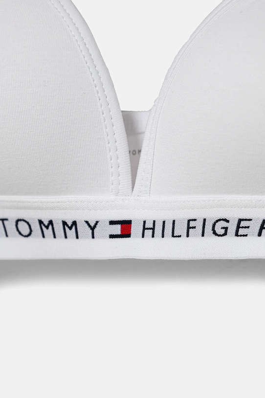 Dziewczynka Tommy Hilfiger biustonosz dziecięcy UG0UG00772.9BYH biały