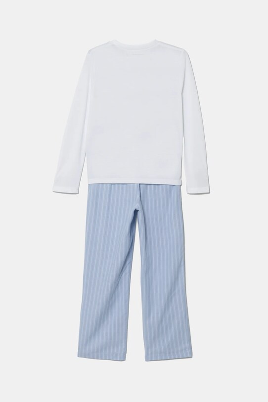 Abercrombie & Fitch pijama copii KI246.4007 alb AW24