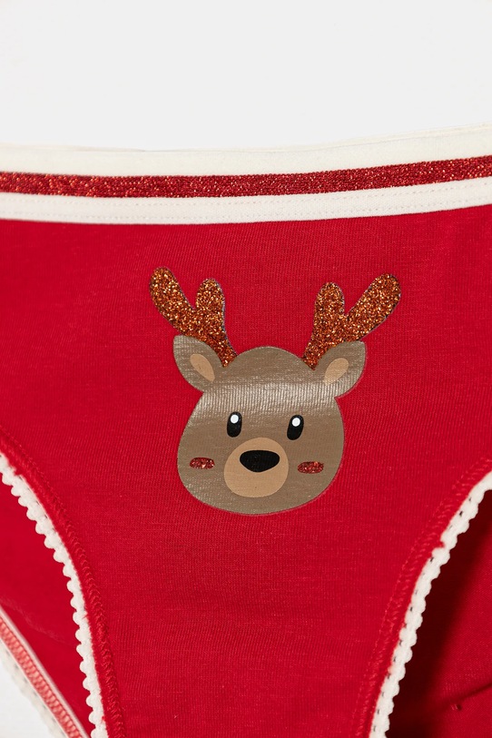 Κοριτσίστικα Παιδικά εσώρουχα United Colors of Benetton 3MC10S02E.G.Seasonal κόκκινο