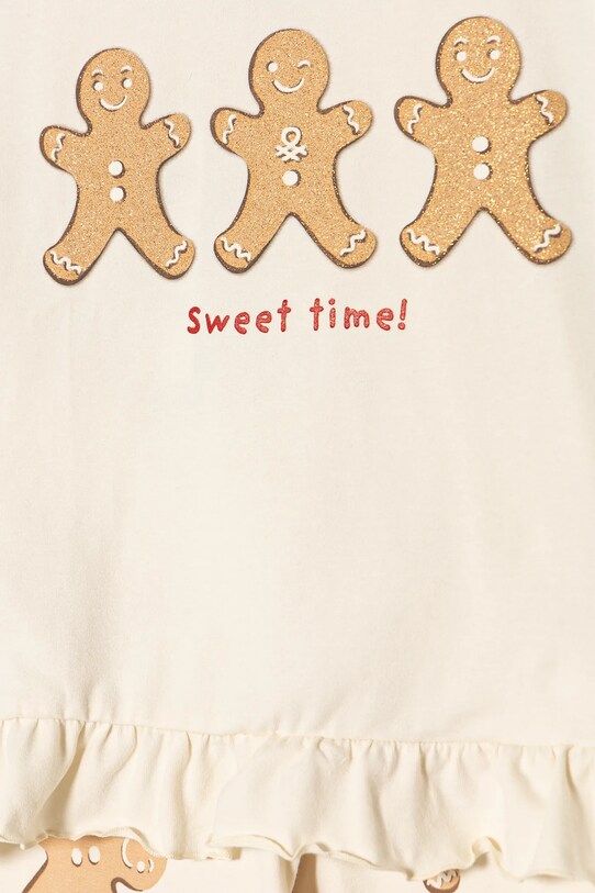 United Colors of Benetton piżama beżowy 3DKE0P07Z.G.Seasonal