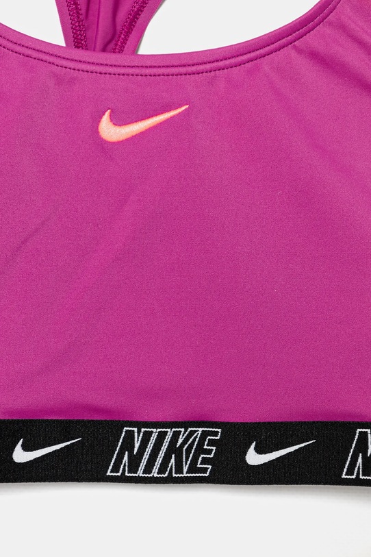 DÍVKA Dvoudílné dětské plavky Nike Kids NESSE727 fialová