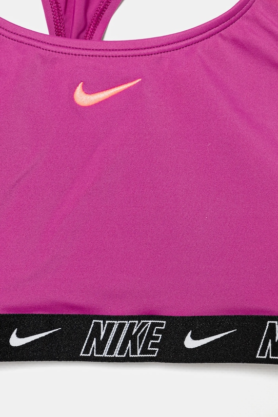 DÍVKA Dvoudílné dětské plavky Nike Kids NESSE727 fialová