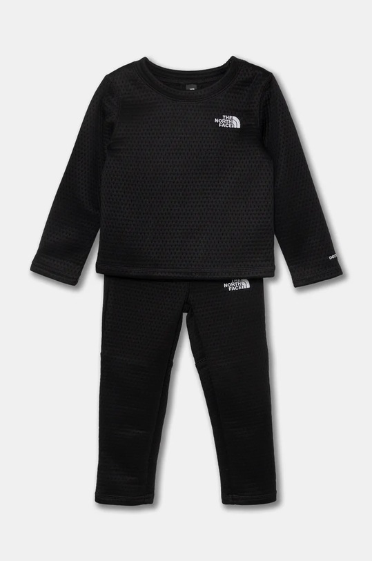 Σετ παιδικών ισοθερμικών εσωρούχων The North Face DOTKNIT THERMAL SET χειμερινά σπόρ μαύρο NF0A88VTJK31