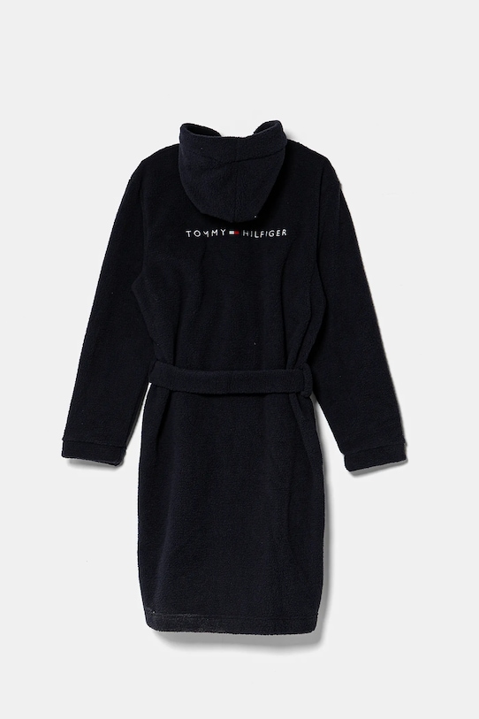 Dječji kućni ogrtač Tommy Hilfiger UK0UK00072.9BYH mornarsko plava AW24
