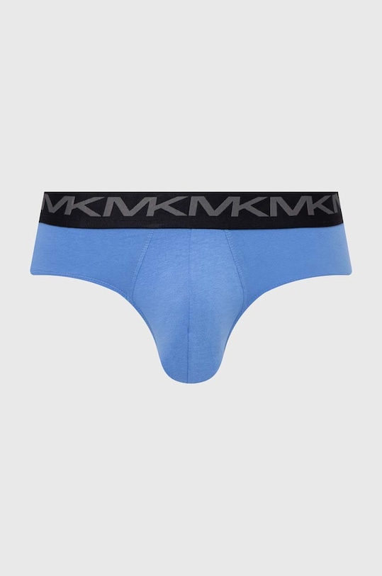 Odzież Michael Kors slipy 3-pack 6F41L10033 niebieski