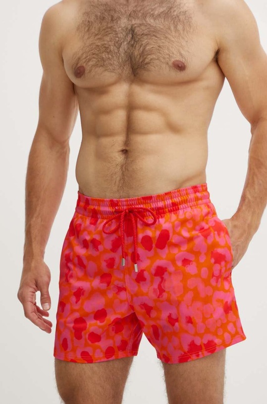 Odzież Vilebrequin szorty kąpielowe MOORISE MSOAF135 czerwony