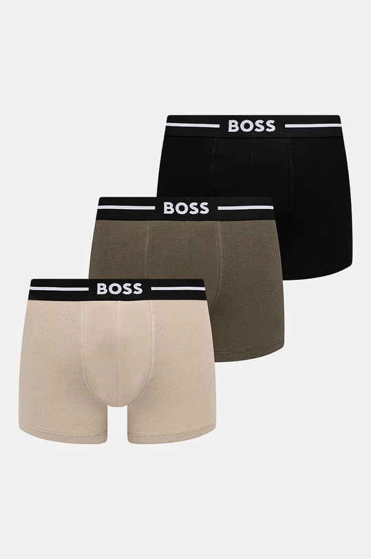 BOSS boxeri 3-pack boxeri negru 50517833