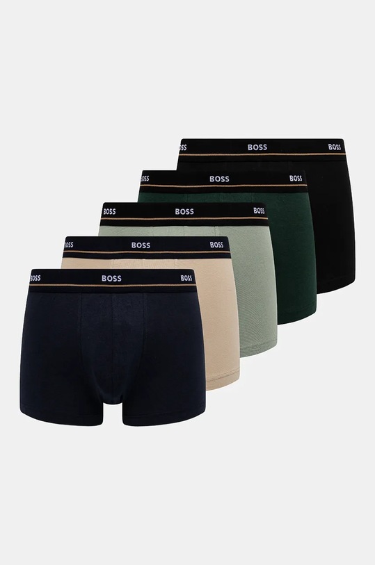 Μποξεράκια BOSS 5-pack εφαρμοστό σορτς μπόξερ πολύχρωμο 50517854