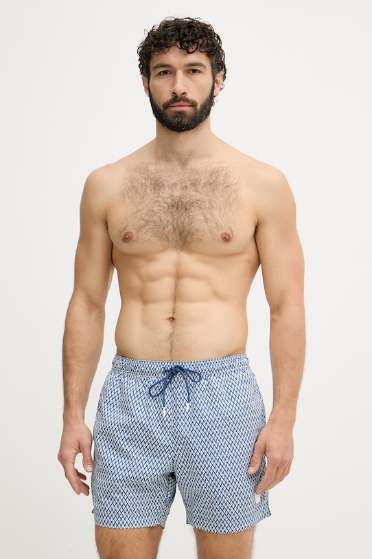 BOSS plavecké šortky pánske Vibe modrá 50518968