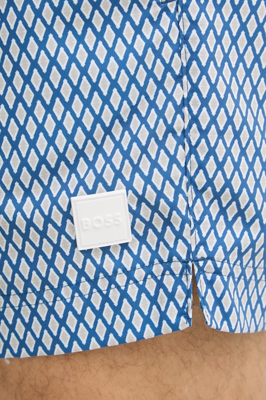 BOSS Pantaloncini da bagno da uomo Vibe blu 50518968