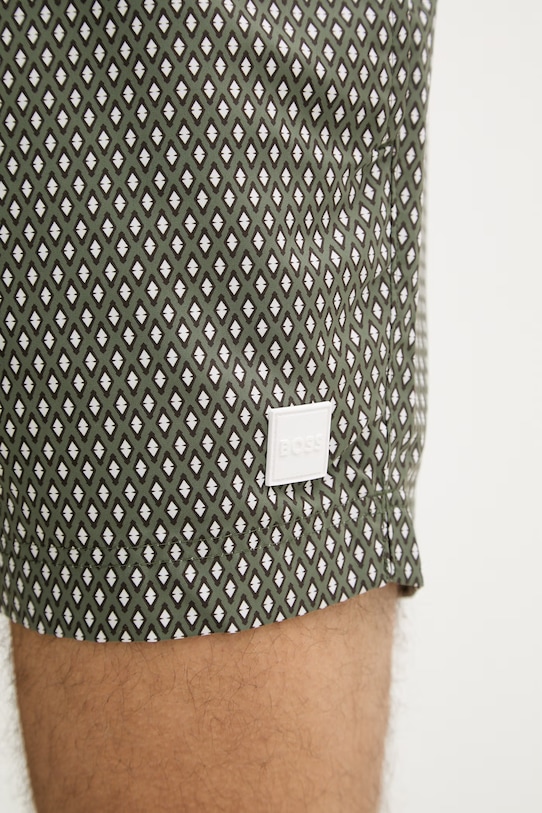 BOSS plavecké šortky pánske Vibe zelená 50518968