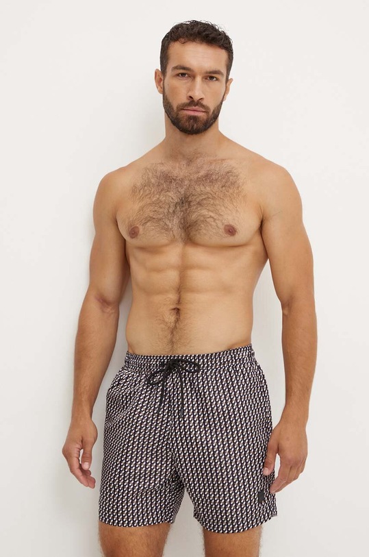 BOSS pantaloni scurti de baie 50518968 negru SS25