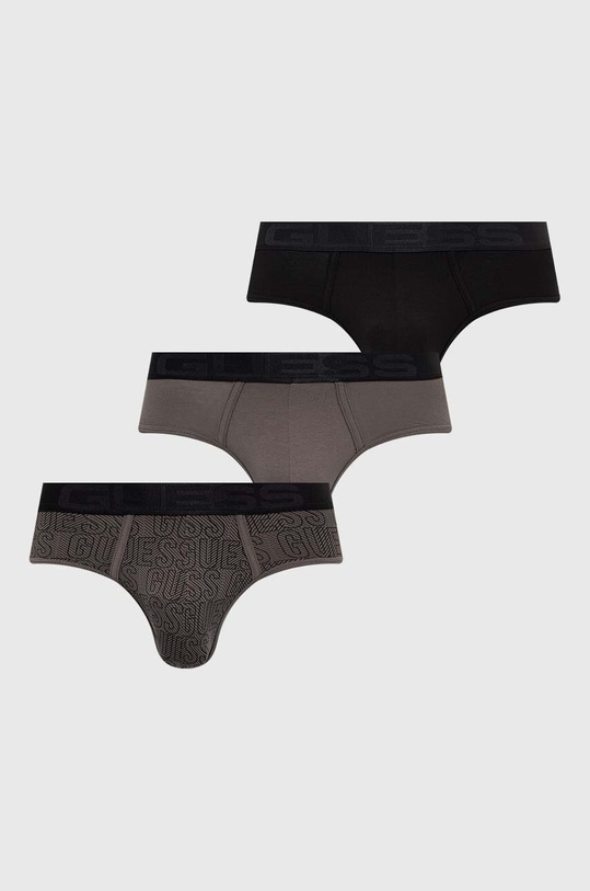 Сліпи Guess 3-pack трикотаж сірий U4YG07.K6YW0