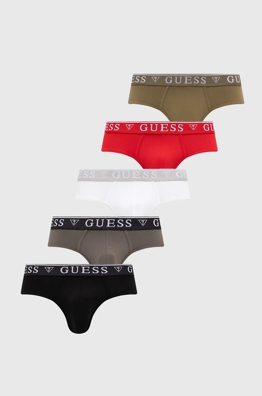 Guess slip 5-pack slipuri rosu U4YG20.K6YW1