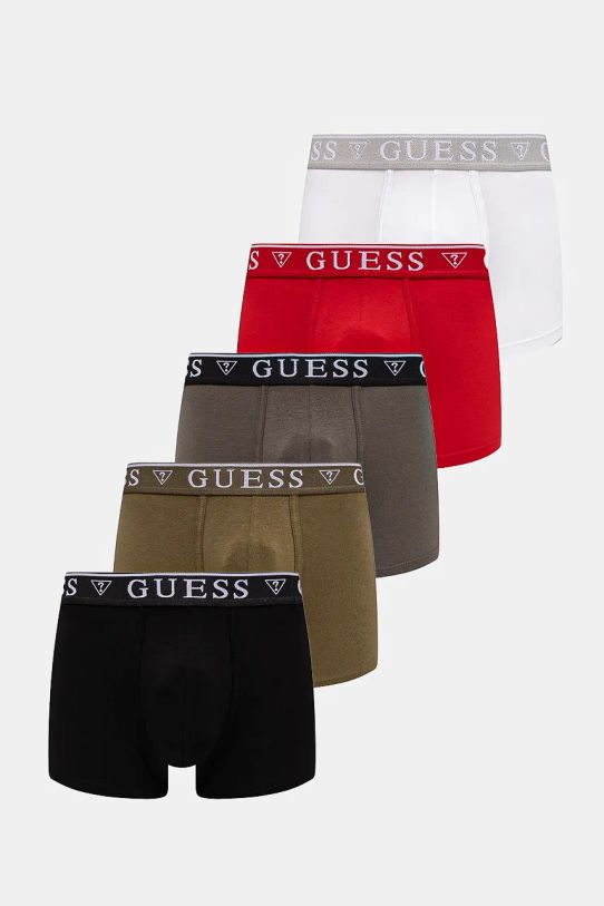 Guess bokserki 5-pack czerwony U4YG16.K6YW1