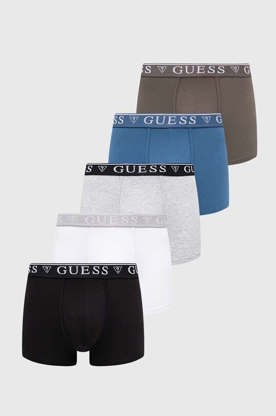 Боксеры Guess 5 шт трикотаж мультиколор U4YG16.K6YW1