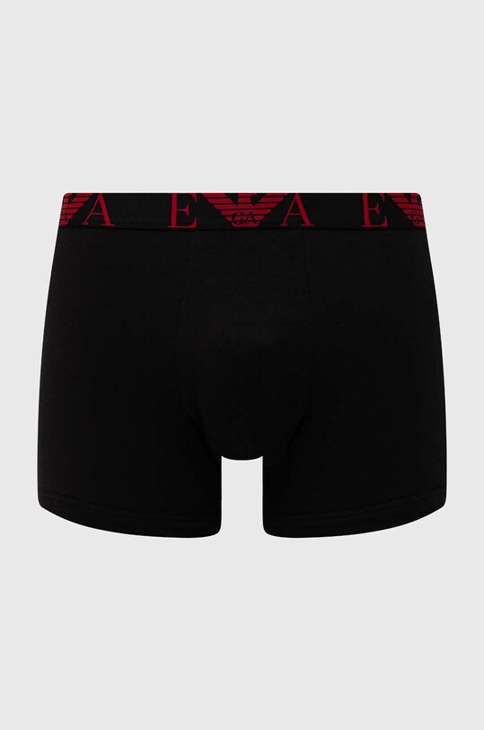 Odzież Emporio Armani Underwear bokserki 3-pack 111473.4F715 czarny