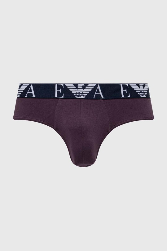Odzież Emporio Armani Underwear slipy 111734.4F715 granatowy