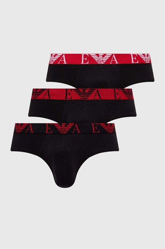 Сліпи Emporio Armani Underwear візерунок чорний 111734.4F715