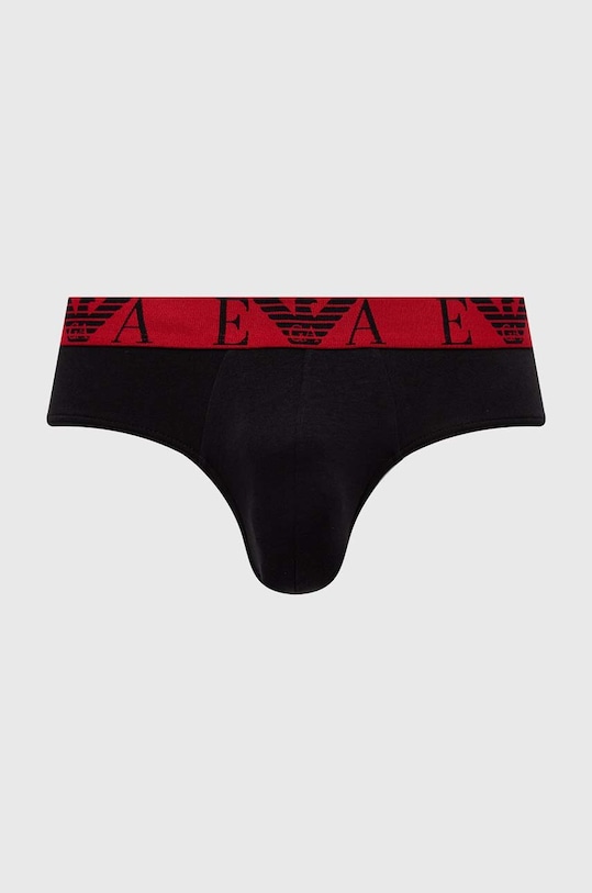 Odzież Emporio Armani Underwear slipy 111734.4F715 czarny