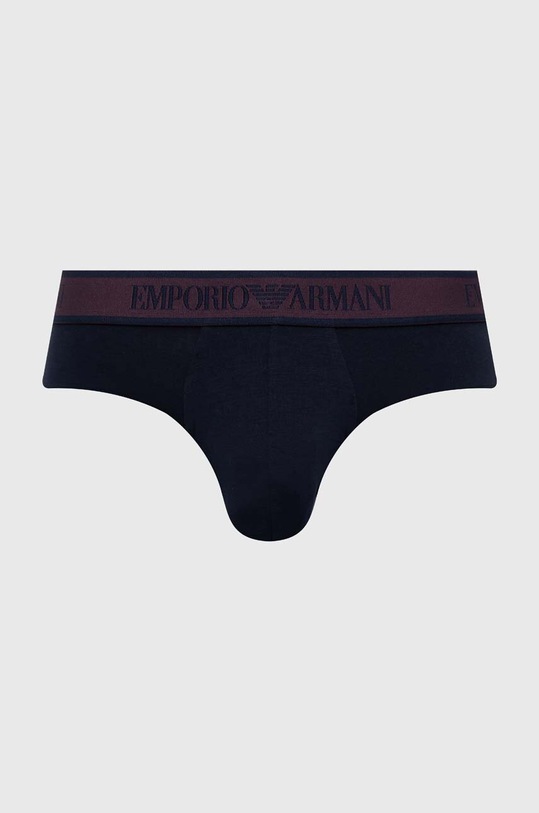 Emporio Armani Underwear slipy 3-pack 111734.4F717 granatowy AW24