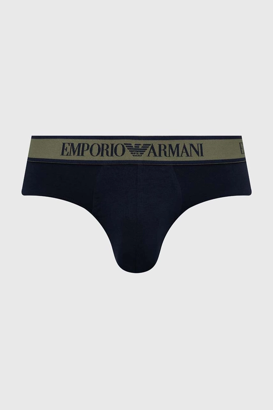 Одяг Сліпи Emporio Armani Underwear 3-pack 111734.4F717 темно-синій