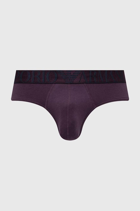 Emporio Armani Underwear slipy 3-pack granatowy 111734.4F726