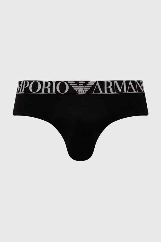Emporio Armani Underwear slipy 3-pack 111734.4F726 czarny AW24