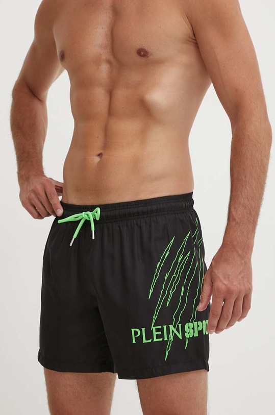 PLEIN SPORT szorty kąpielowe PS24MBM02 czarny AW24