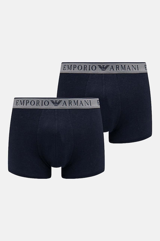 Emporio Armani Underwear bokserki 2-pack dzianina granatowy 111769.4F720