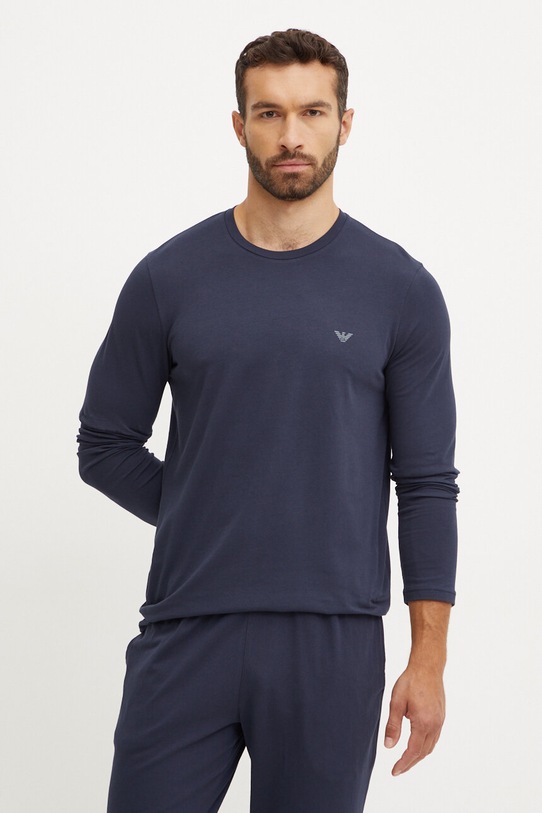Emporio Armani Underwear piżama 111789.4F720 granatowy AW24