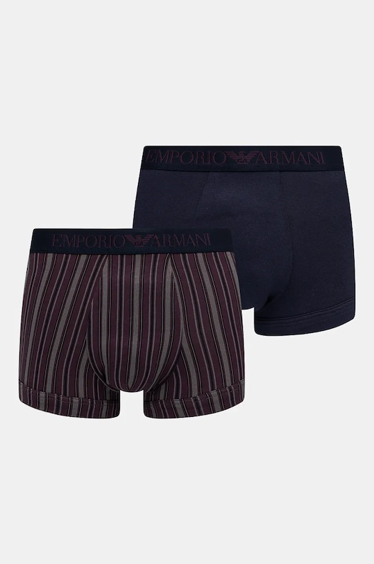 Boxerky Emporio Armani Underwear 2-pak jednofarebný tmavomodrá 111210.4F504