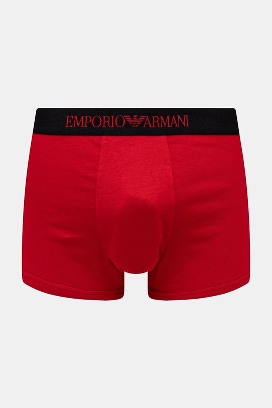 Emporio Armani Underwear bokserki bawełniane 3-pack 111625.4F722 czerwony AW24