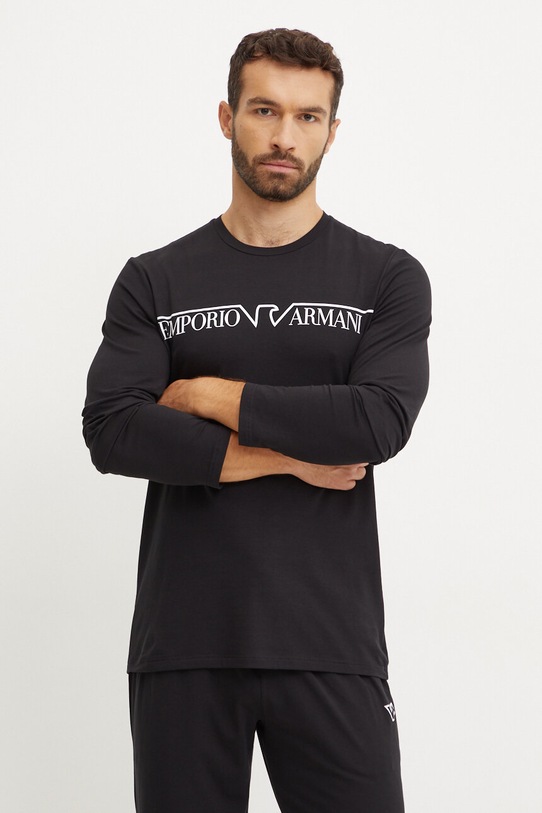 Піжама Emporio Armani Underwear 112033.4F516 чорний AW24