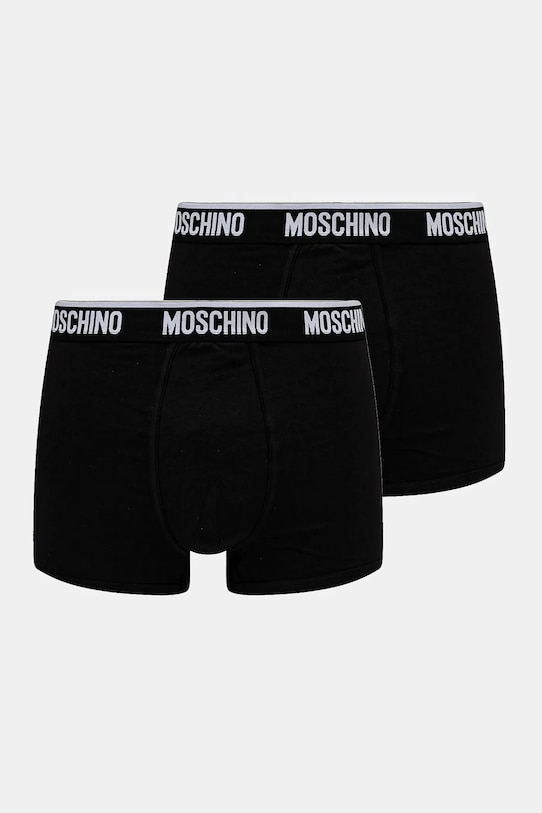 Moschino Underwear boxeralsó 2 db sima fekete 1397.4402