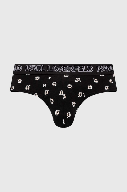 Odzież Karl Lagerfeld slipy 3-pack 245M2106 czarny