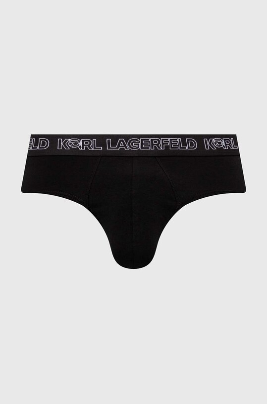 Karl Lagerfeld slip 3-pack negru 245M2106