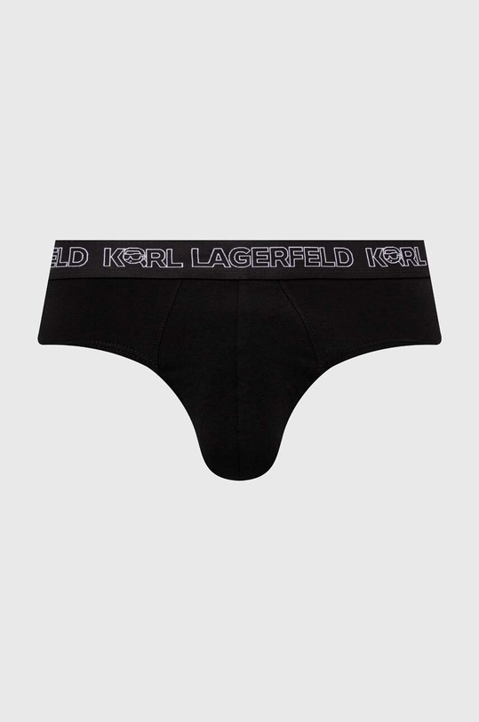 Karl Lagerfeld slipy 3-pack czarny 245M2106