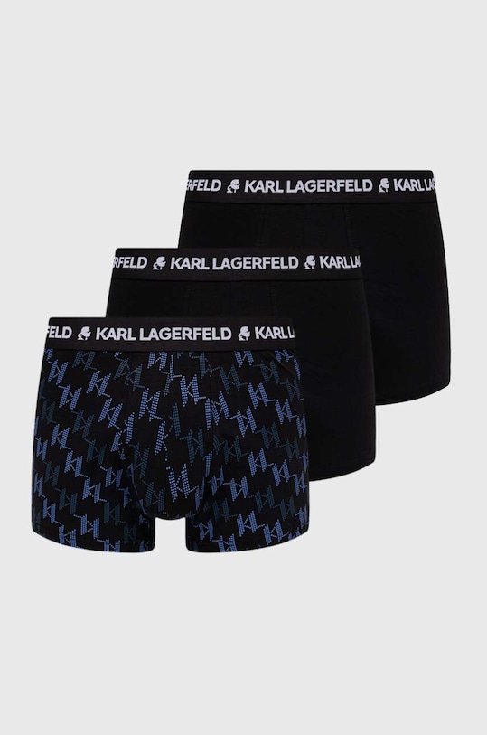 Karl Lagerfeld boxeri 3-pack boxeri negru 245M2113