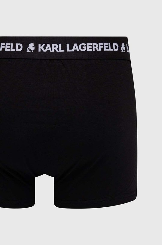 Karl Lagerfeld boxeri 3-pack 245M2113 negru