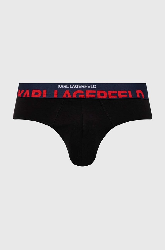 Odzież Karl Lagerfeld slipy 3-pack 245M2101 czarny