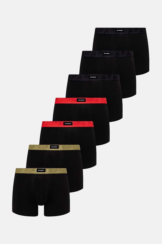 Karl Lagerfeld boxeri 7-pack boxeri negru 245M2103