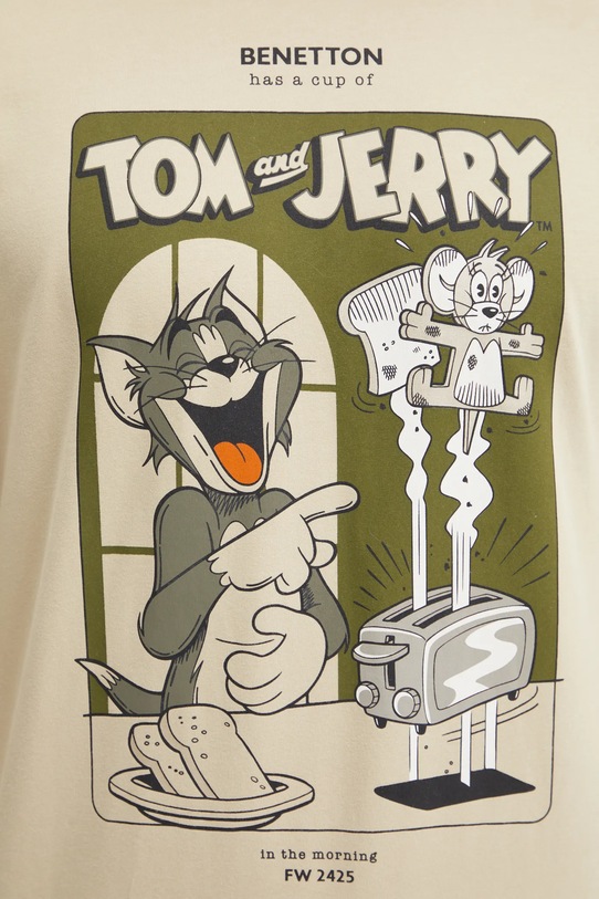 Pyžamo United Colors of Benetton x TOM&JERRY 3DKE4P02C